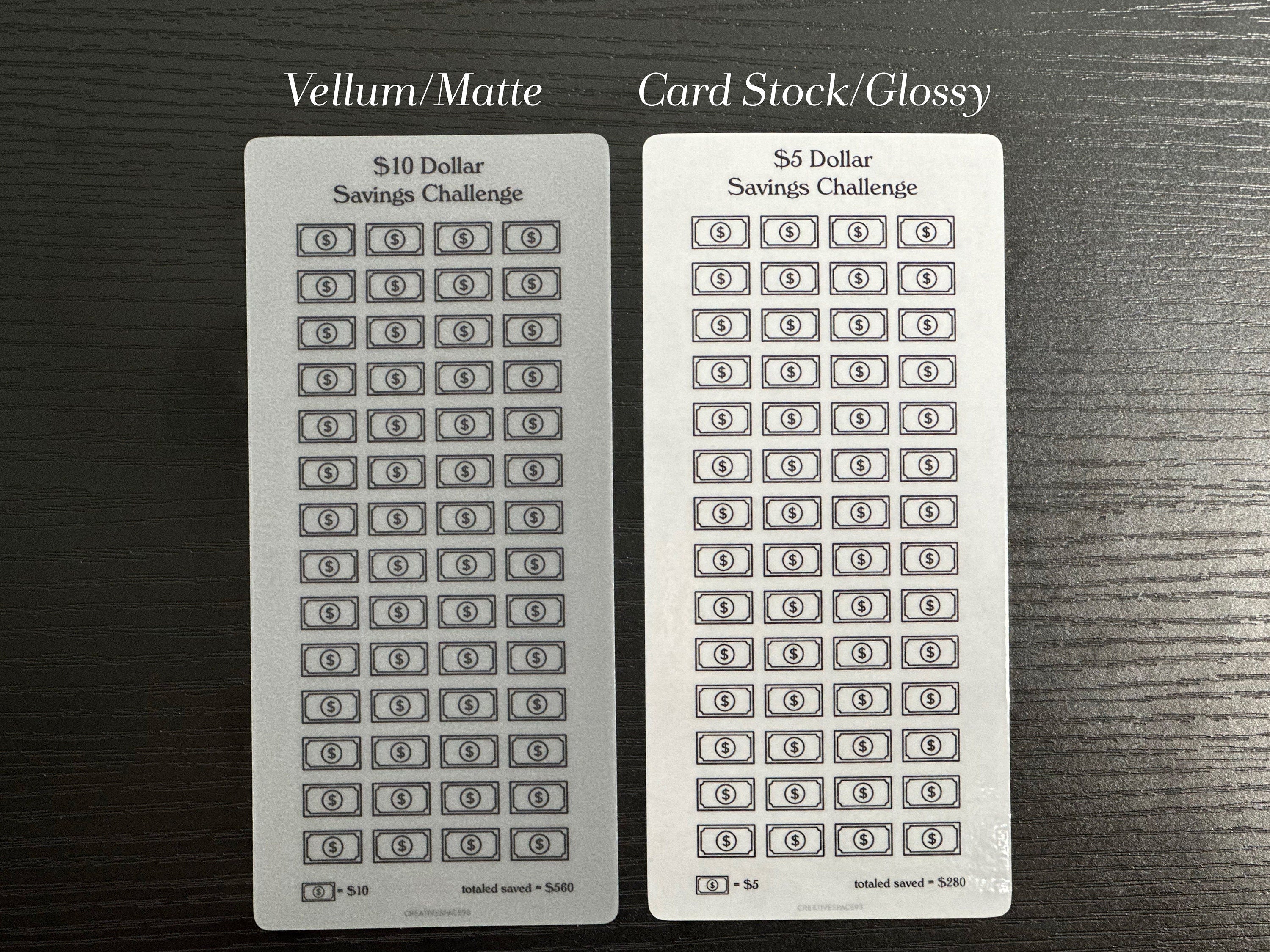 Denominations Savings Challenge Tracker