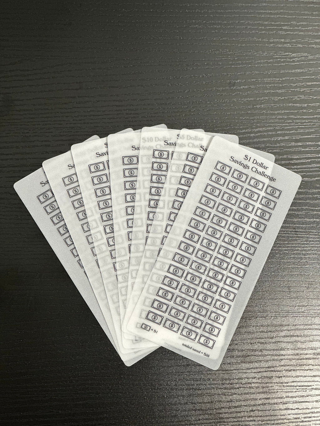 Denominations Savings Challenge Tracker
