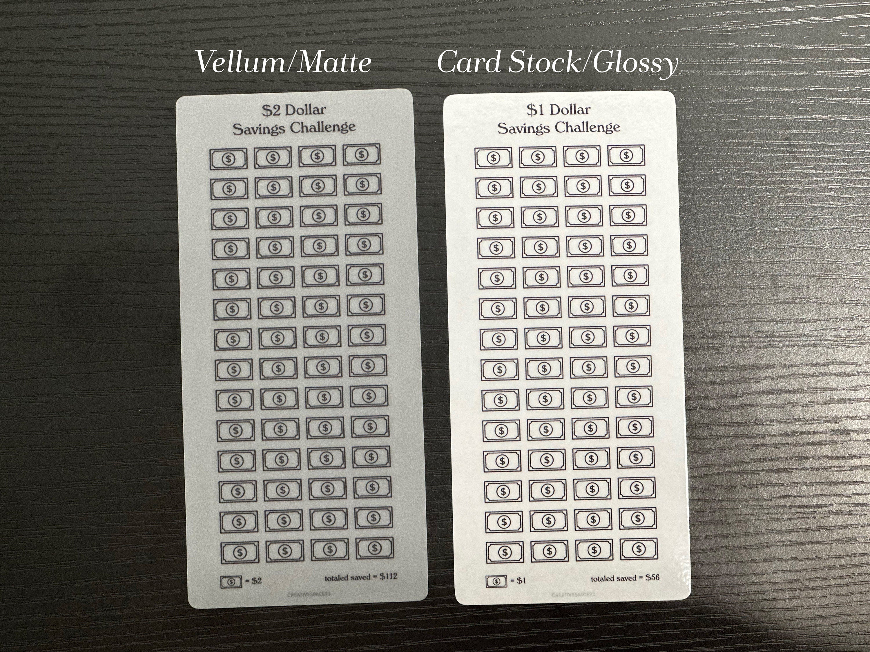 Denominations Savings Challenge Tracker