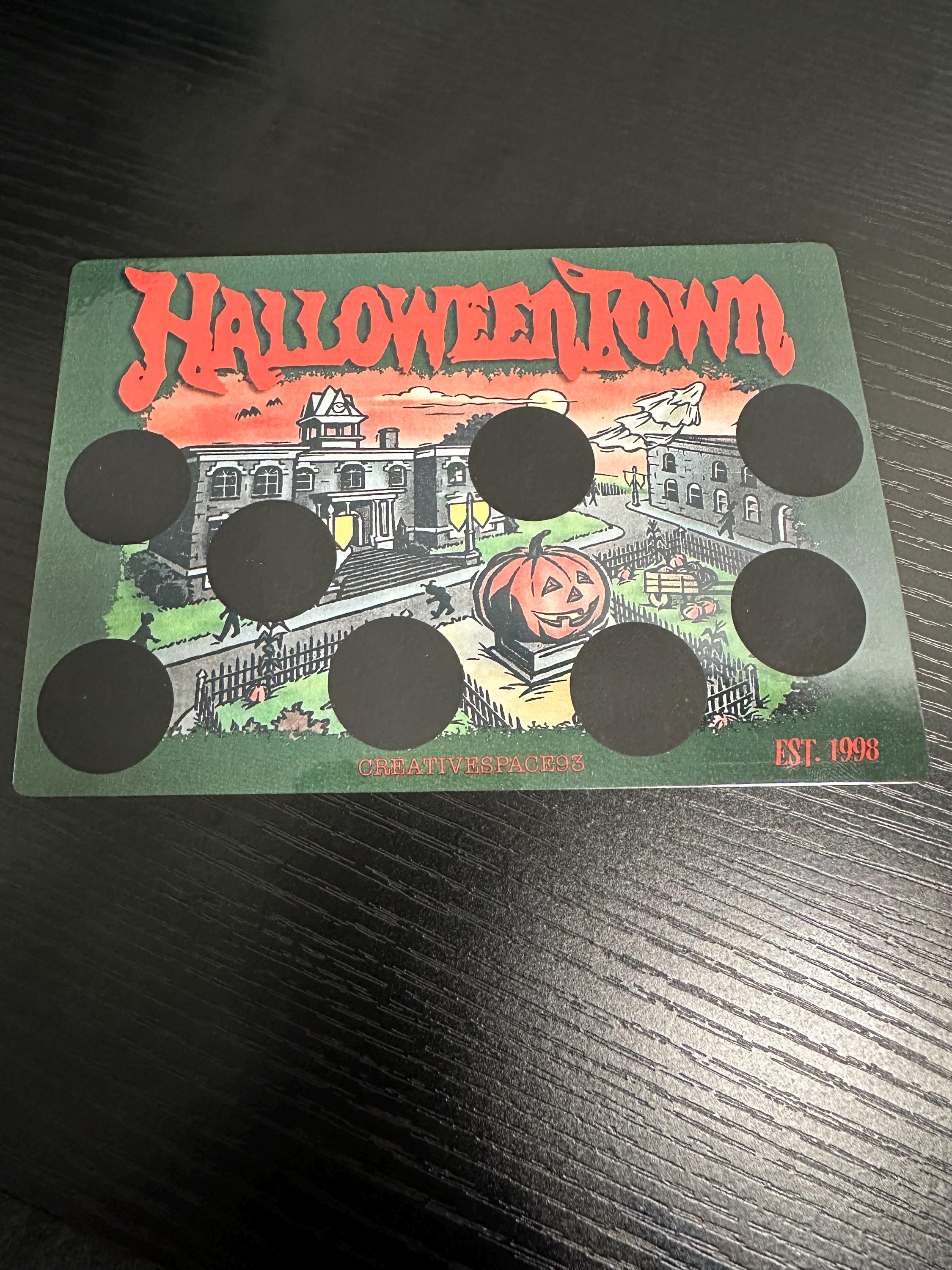 Halloweentown | Scratch-Off Savings Challenge