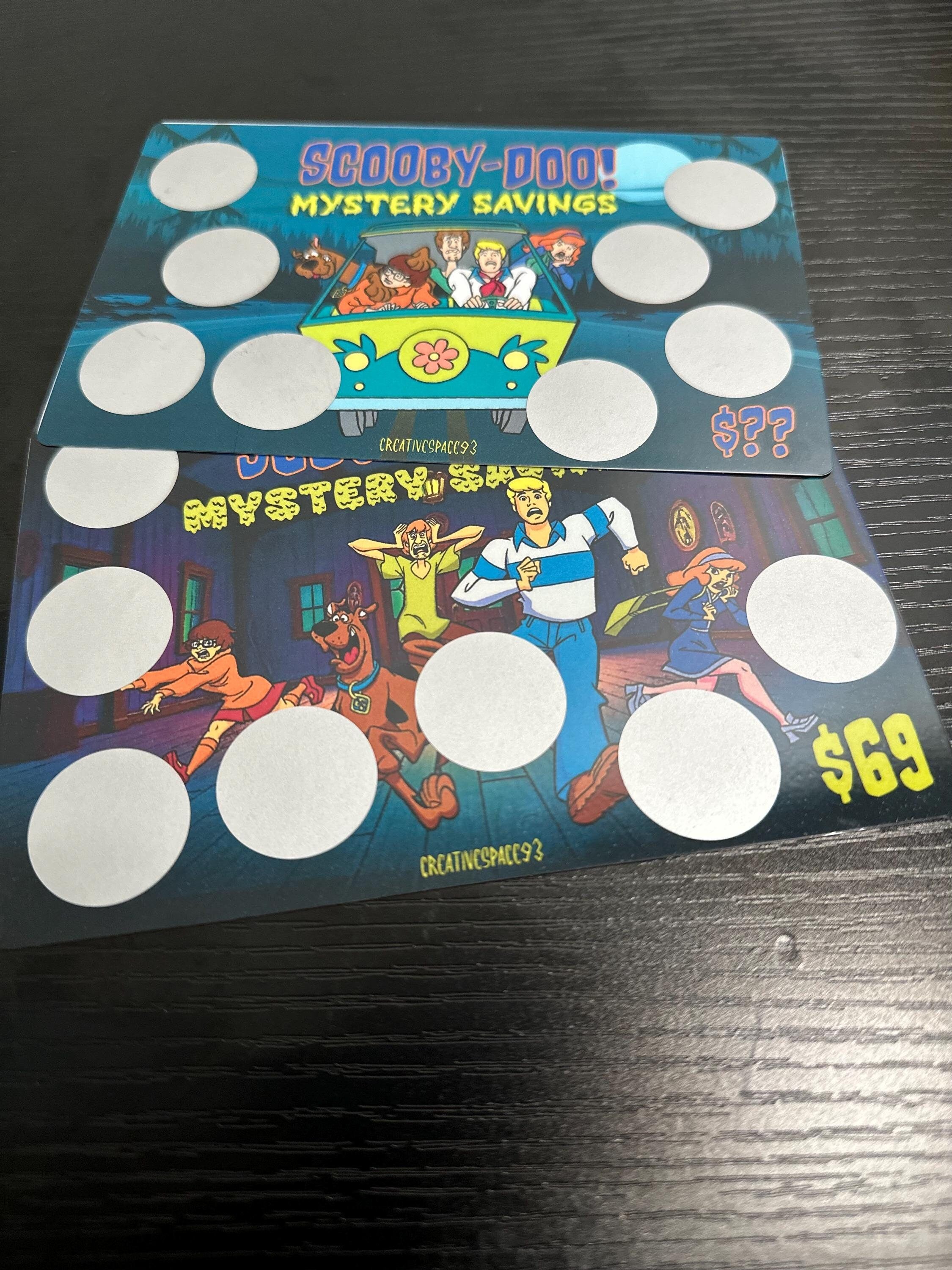 Mystery Savings | Scooby & Gang Scratch-Off | Custom Savings Challenge