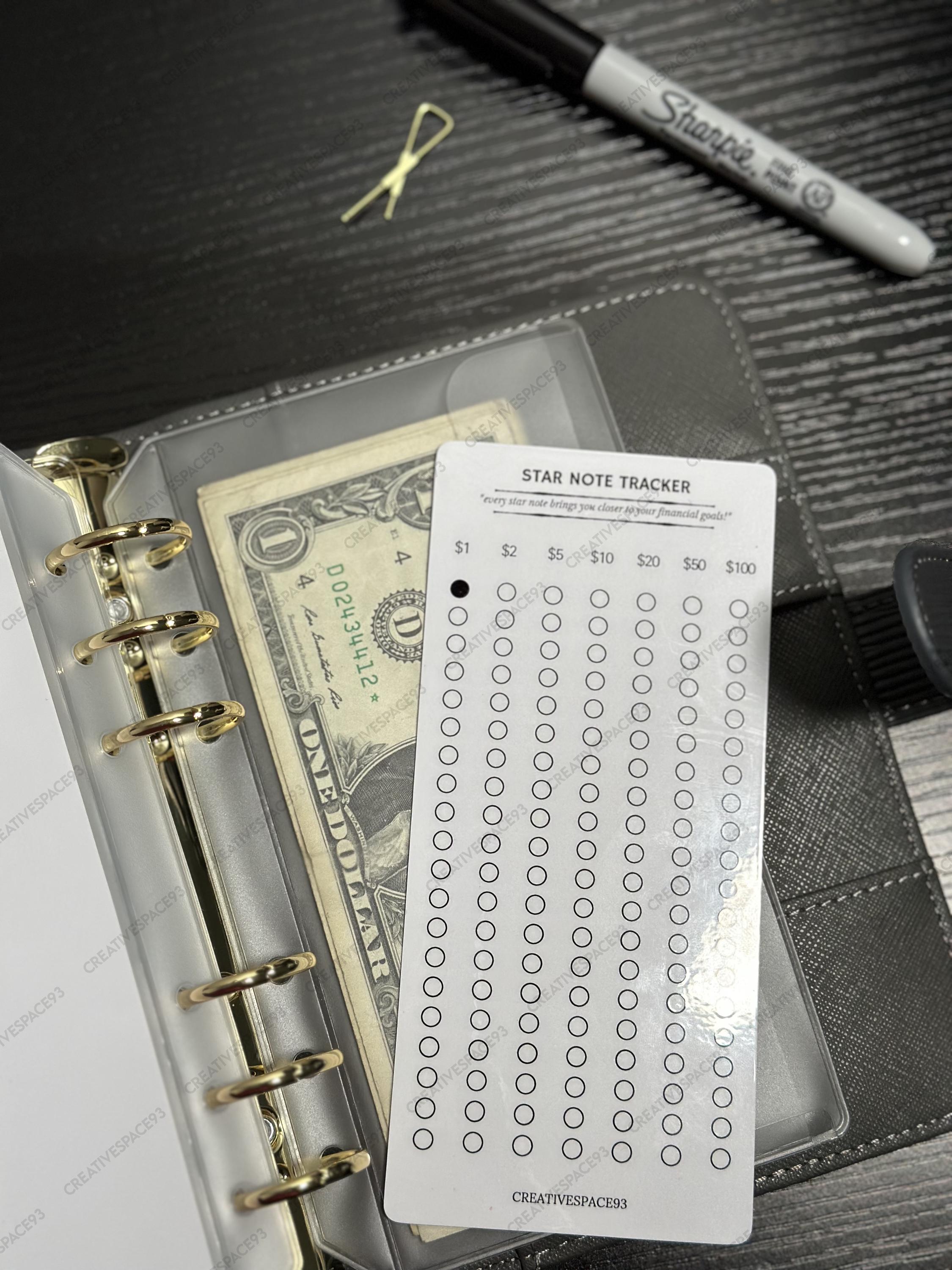 Star Note Savings Tracker