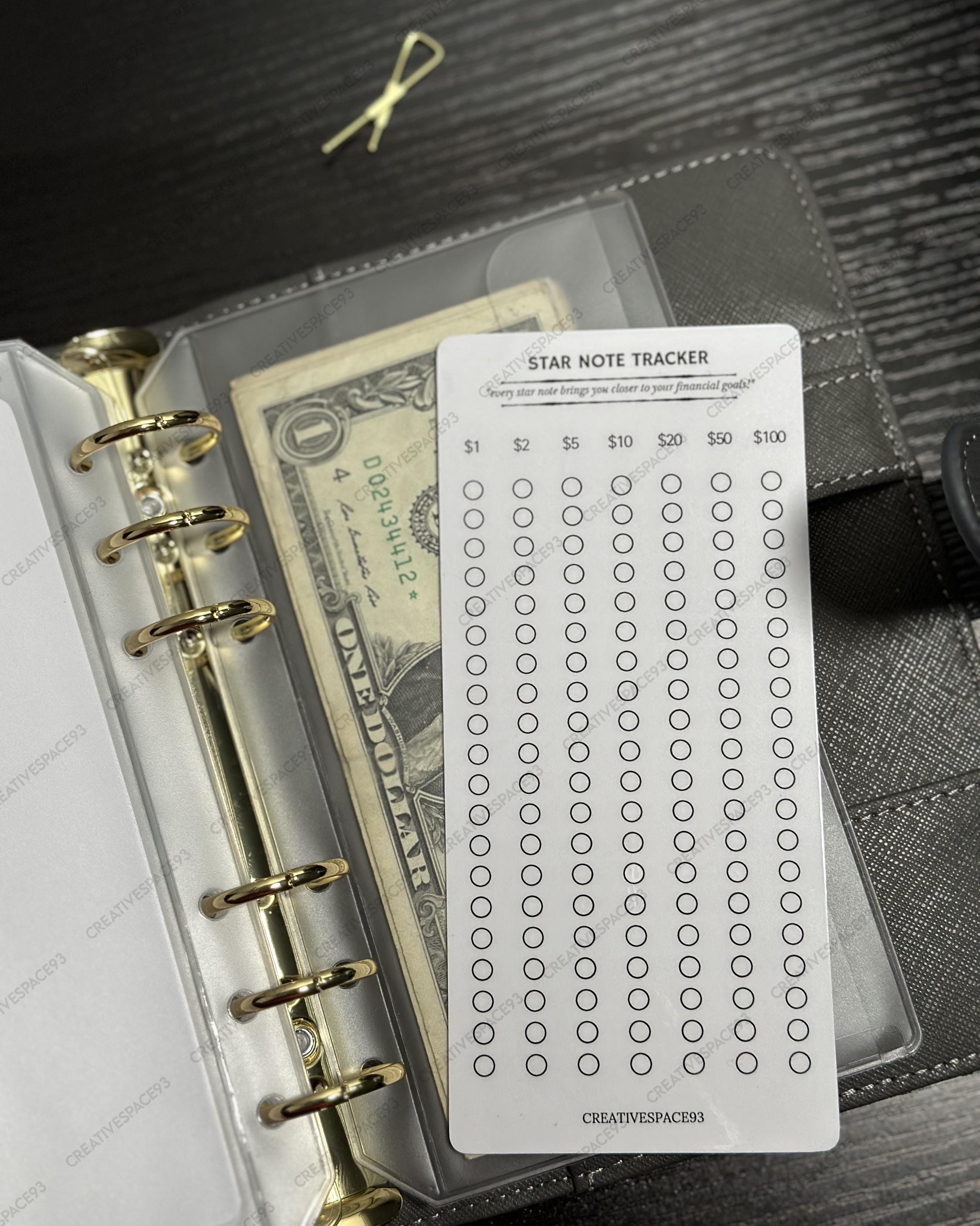 Star Note Savings Tracker