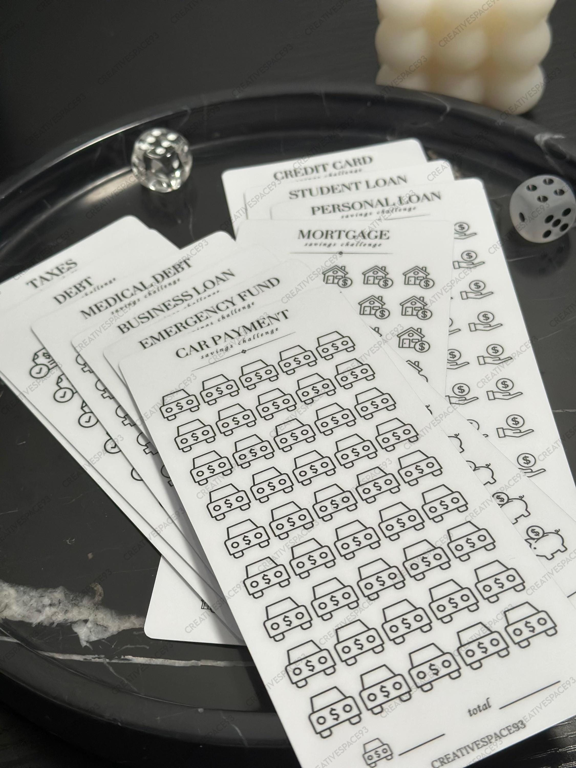 Debt Savings Challenge Trackers | The Get Out Series | Vol. 1