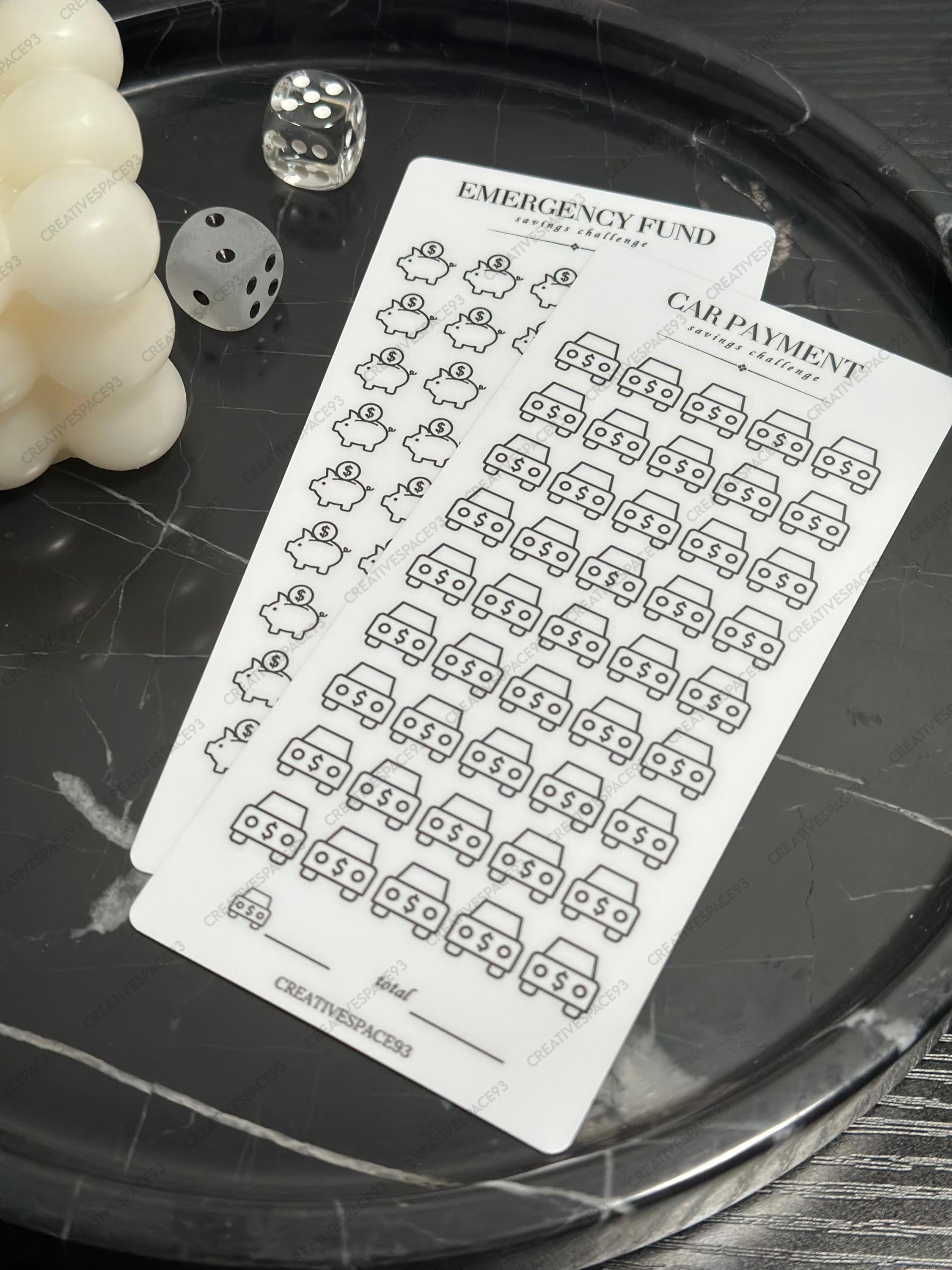 Debt Savings Challenge Trackers | The Get Out Series | Vol. 1