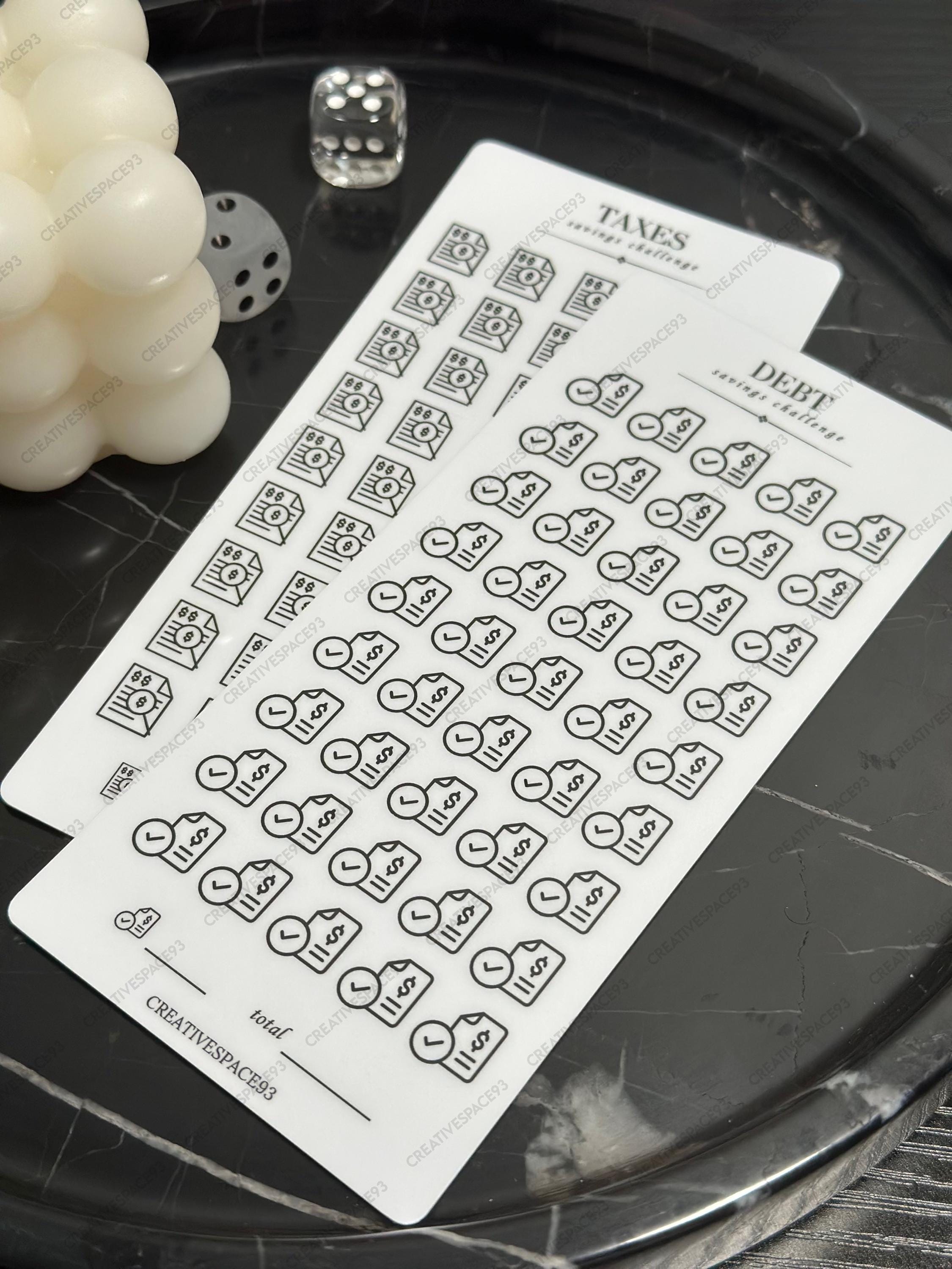 Debt Savings Challenge Trackers | The Get Out Series | Vol. 1