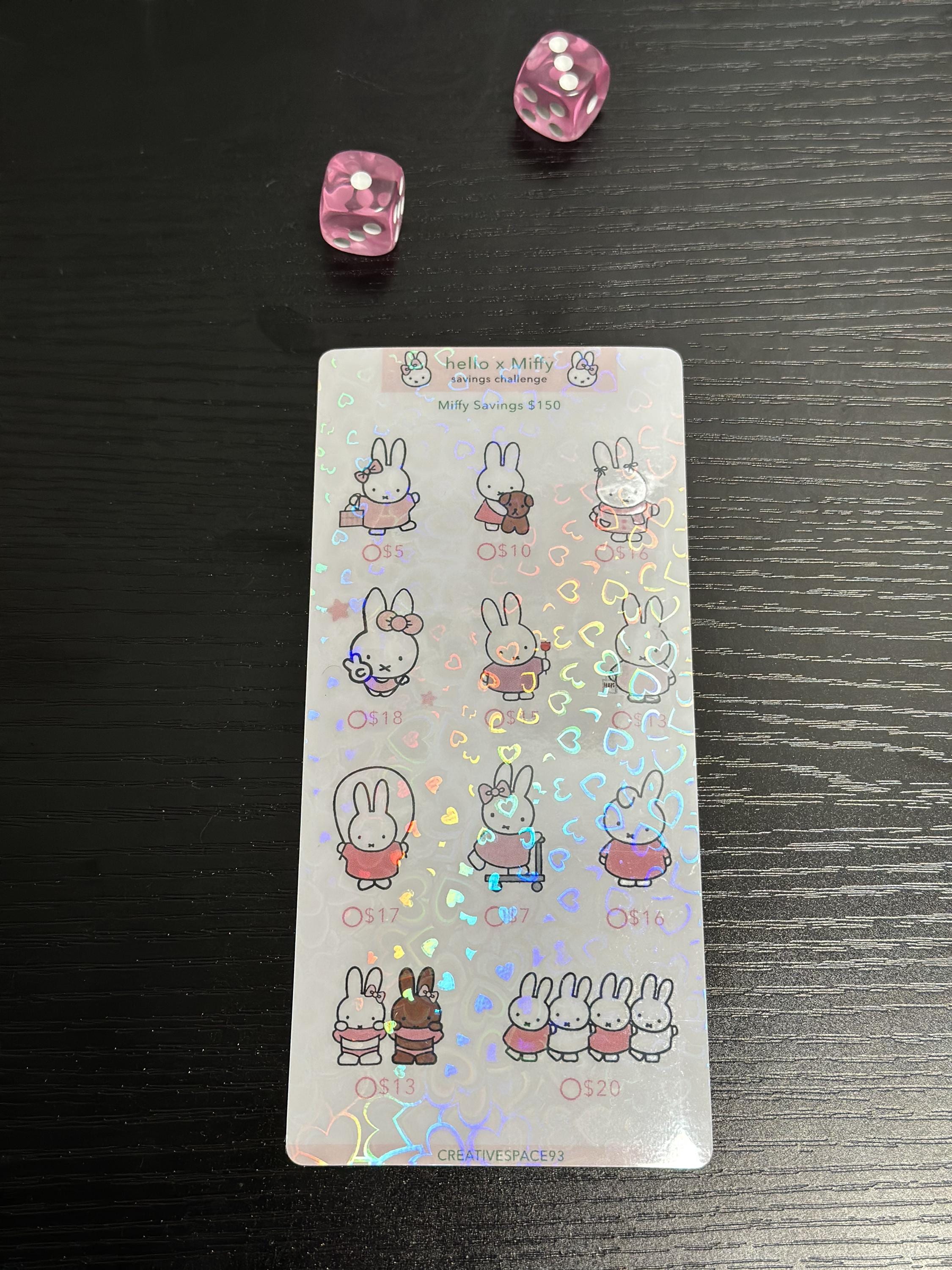Hello X Miffy Savings Challenge