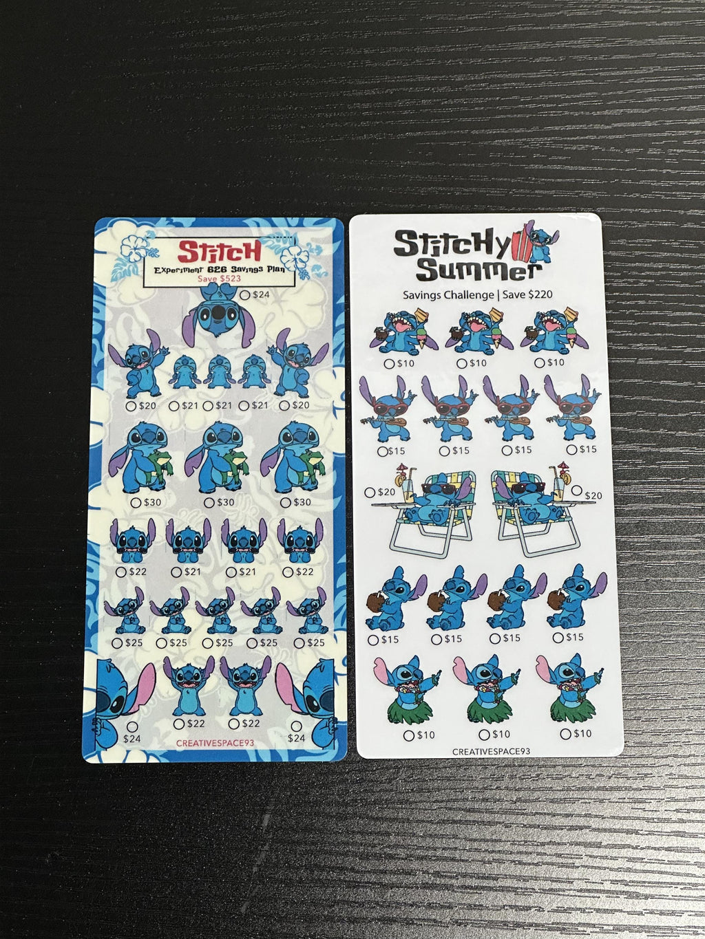 Blue Alien Savings Challenge