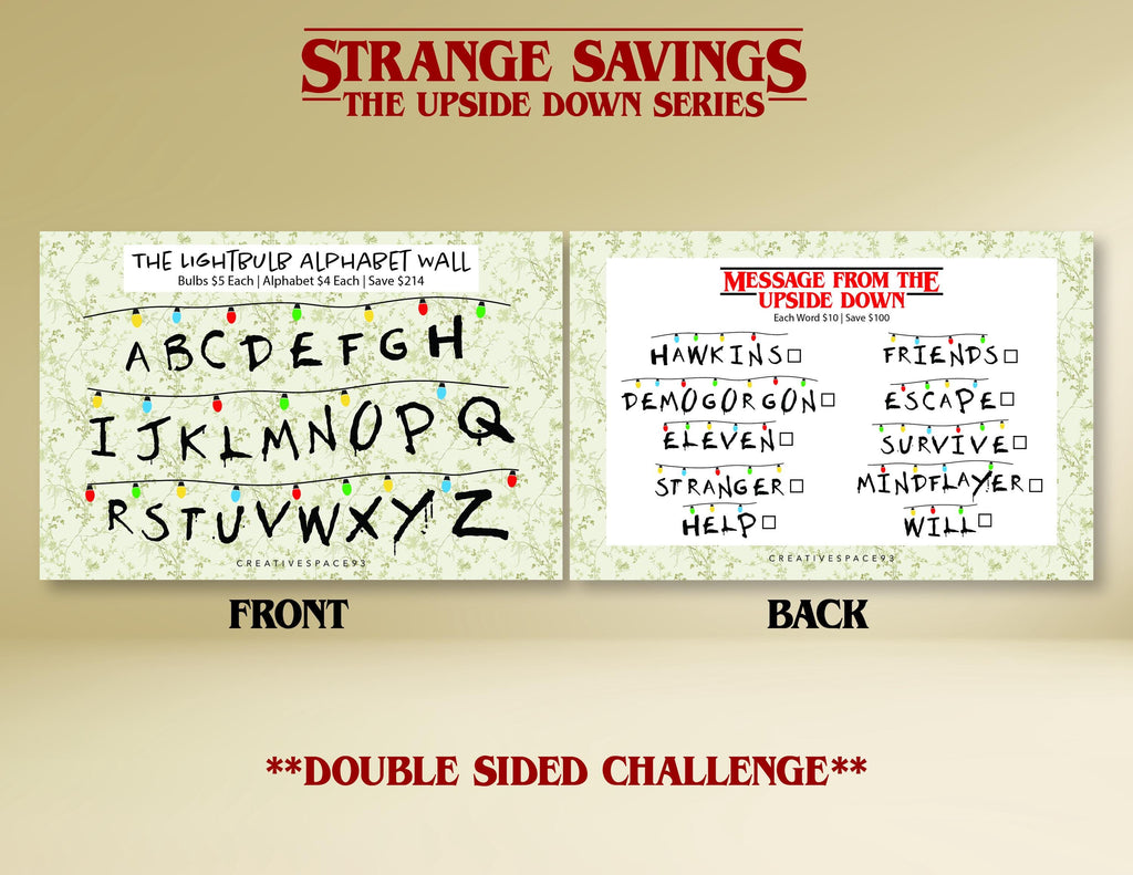 Strange Savings: The Upside Down Savings Challenge Series