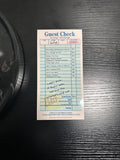 Diner Guest Check | Gilmore Goals Series | Savings Challenge Tracker