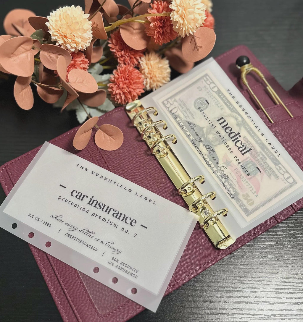 The Essentials | The Hundred And Six Collection | Cash Envelopes/Inserts